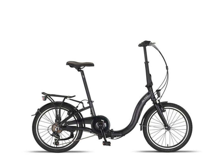 Altec Comfort Vouwfiets Mat Zwart