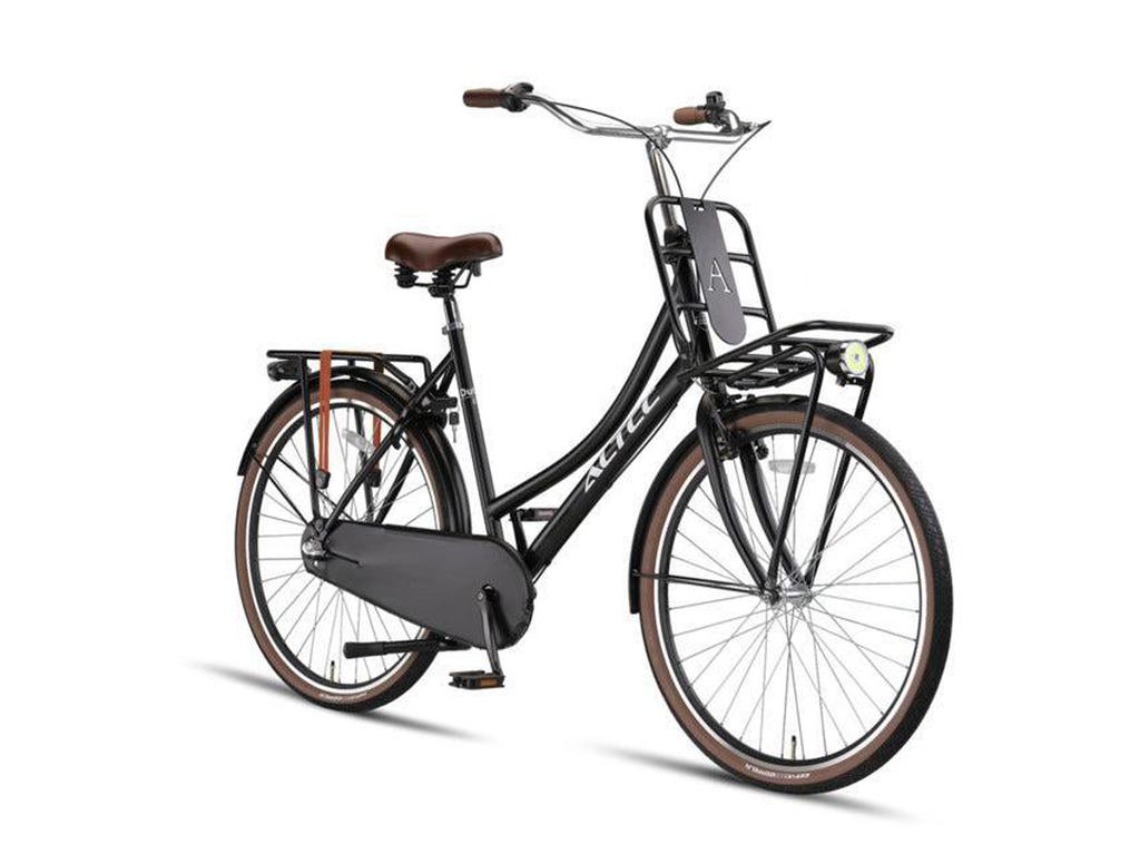 Altec Dutch 28inch 57cm Transportfiets N-3 Mat Zwart