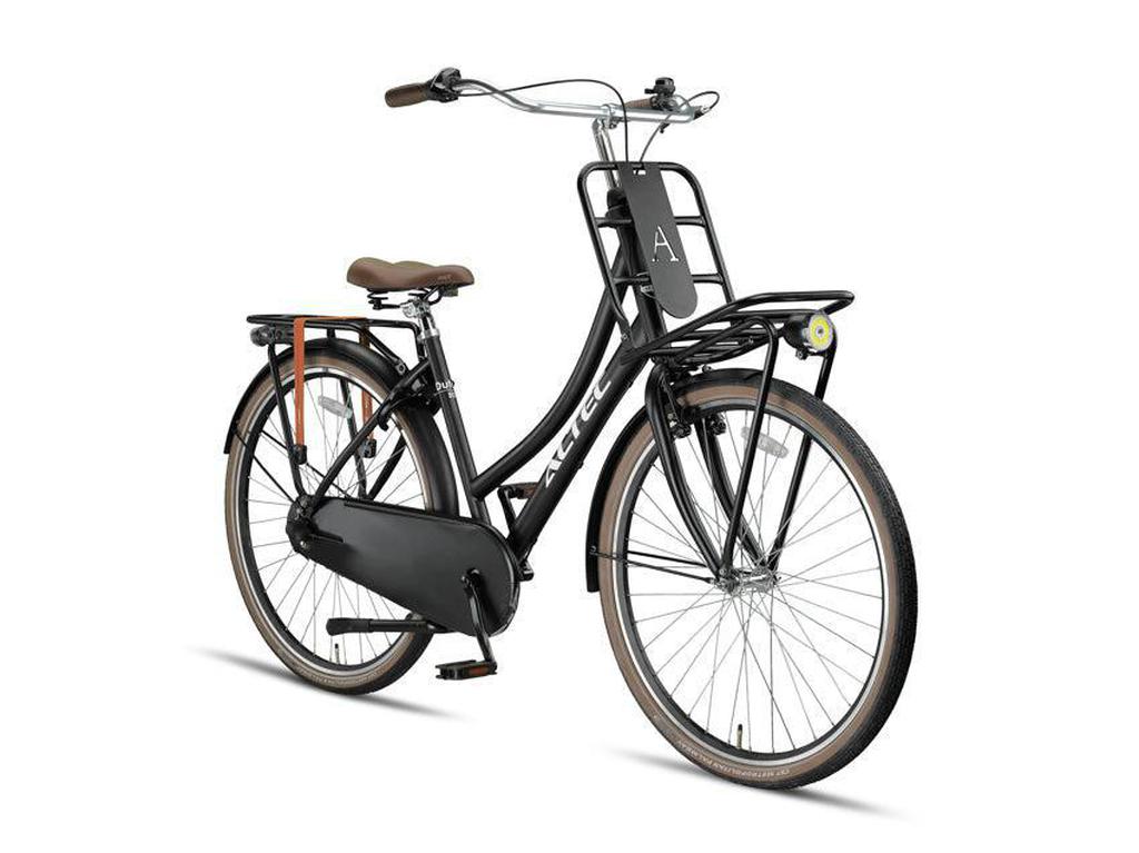 Altec Dutch 28inch Transportfiets N-3 50cm Mat Zwart