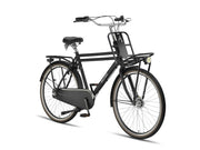 Altec Retro Transportfiets Mat Zwart