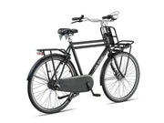 Altec Retro Transportfiets Mat Zwart