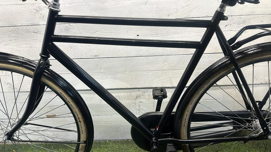 Herenfiets zwart cm65 inch28