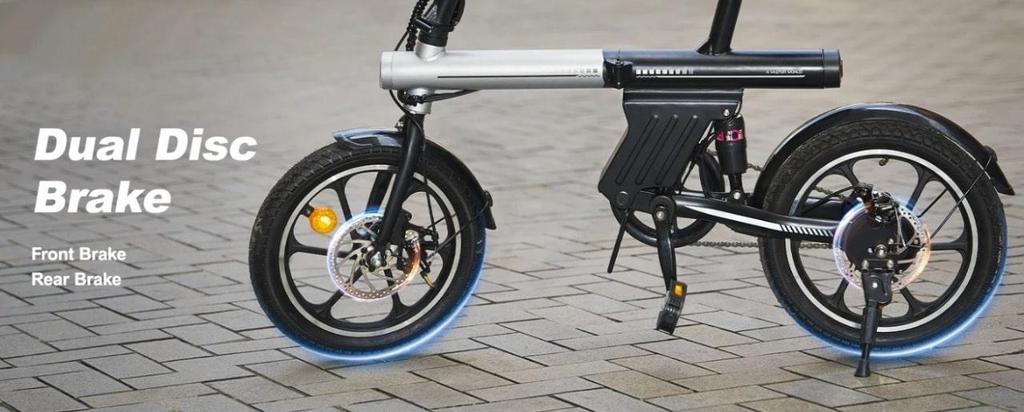 NIEUW A Vester World E-Bike Vouwfiets 16inch 44cm