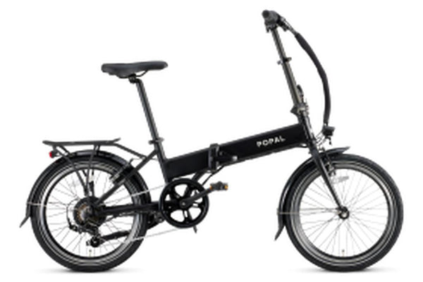 Popal E-Folt Vouwfiets Zwart