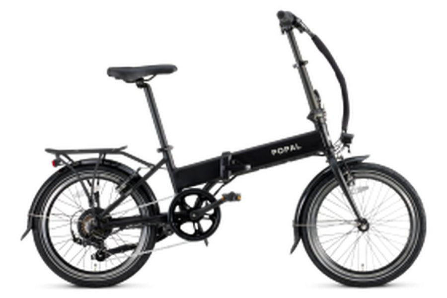 Popal E-Folt Vouwfiets Zwart