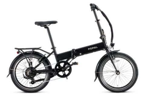 Popal E-Folt Vouwfiets Zwart
