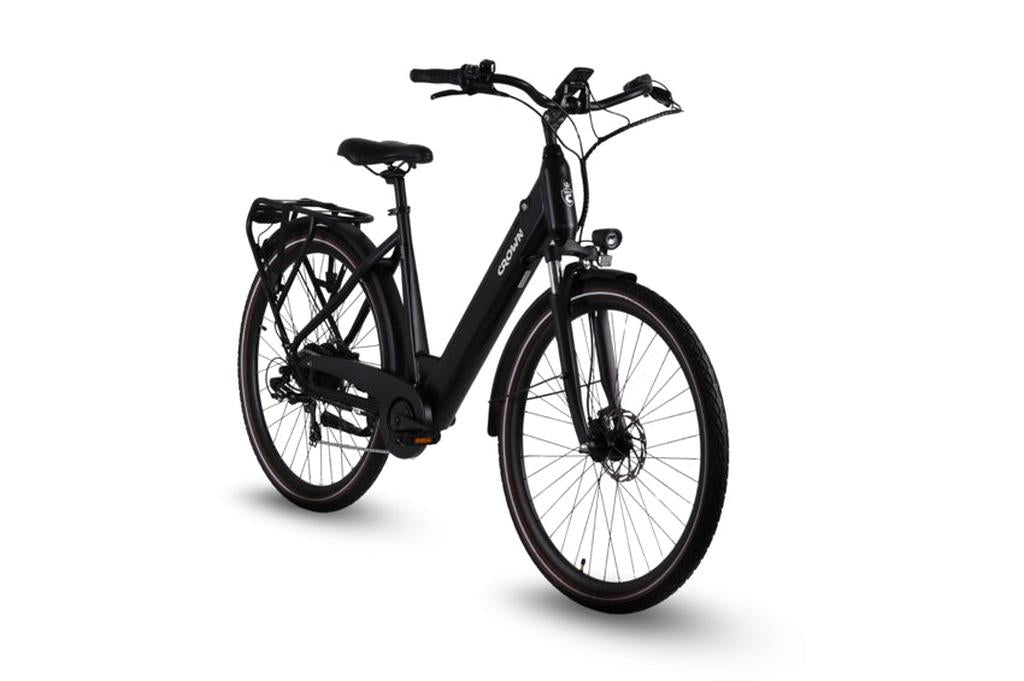 Porto E-Bike 7v 28inch 53cm Mat Zwart