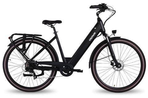 Porto E-Bike 7v 28inch 53cm Mat Zwart