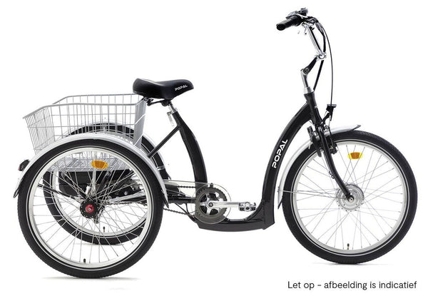 Tricycle E Luxury E-Bike Black