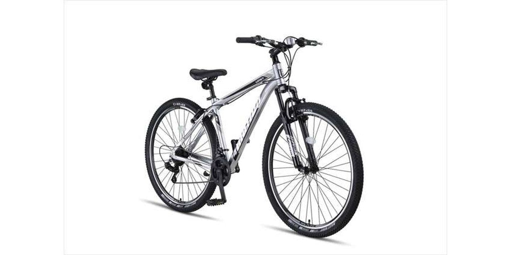 Umit 4 Motion 29 inch 46cm MTB V-Brake Chroom-Zwart