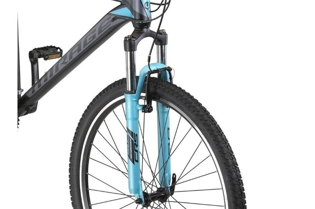 Umit Mirage 29 inch 50cm V-Brakes MTB Zwart/Turquoise