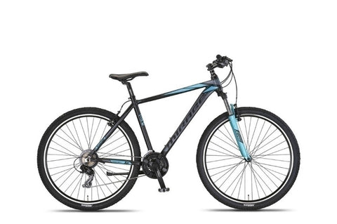 Umit Mirage 29 inch 50cm V-Brakes MTB Zwart/Turquoise