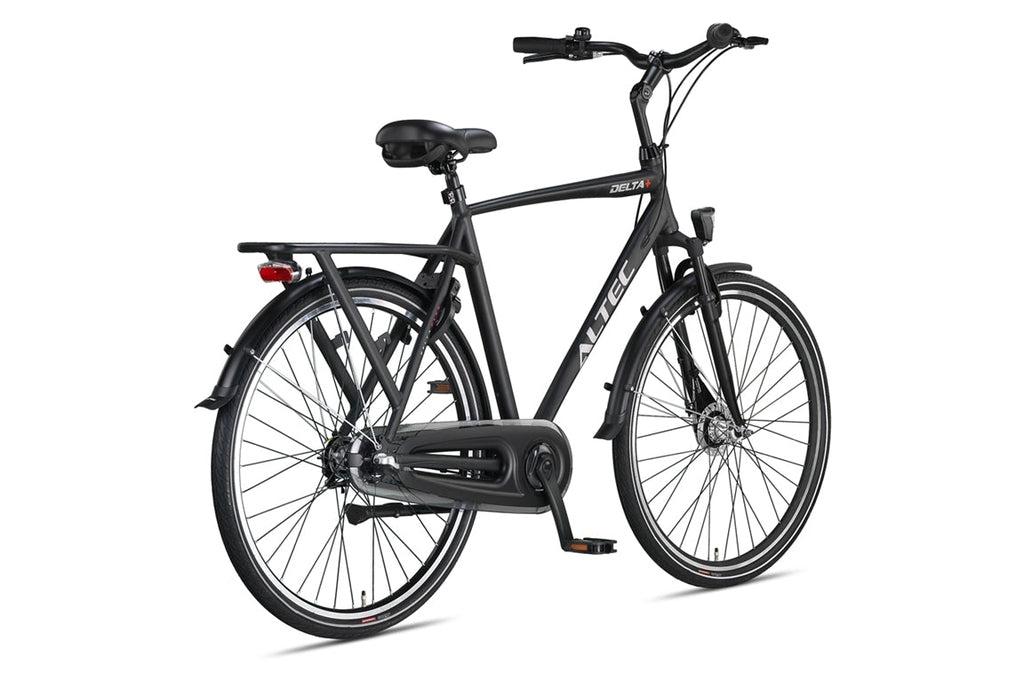 Delta Plus Herenfiets 3v 28inch 61cm zwart